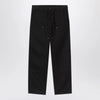Carhartt WIP Black Rinsed Double Knee Pant