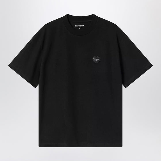 Carhartt WIP Black S/S Heart Patch T-shirt