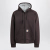 Carhartt WIP Car-Lux hooded jacket Palisander/Grey