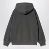 Carhartt WIP Nelson Black/Garment dyed zip-up sweatshirt