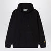 Carhartt WIP Black/Gold Hooded Chase Sweatshirt