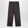 Carhartt WIP Single Knee Pant trousers in Dearborn Shale/Stone canvas