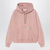 Carhartt WIP Hooded Hudson Sweatshirt in Daphne colour