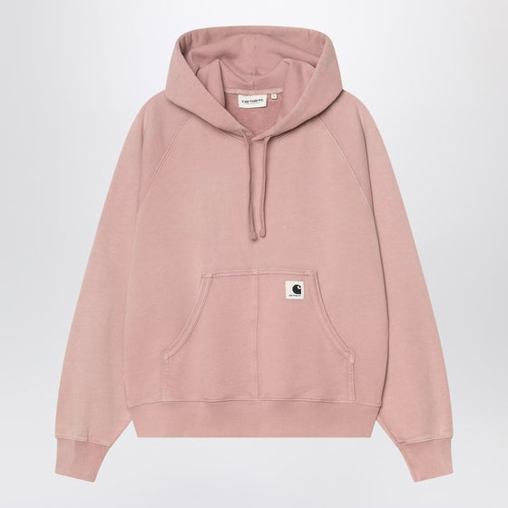 Carhartt WIP Hooded Hudson Sweatshirt in Daphne colour