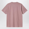 Carhartt WIP S/S Hudson Pocket T-Shirt in Daphne colour