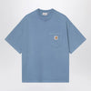 Carhartt WIP S/S Hudson Pocket T-Shirt in Sorrent color