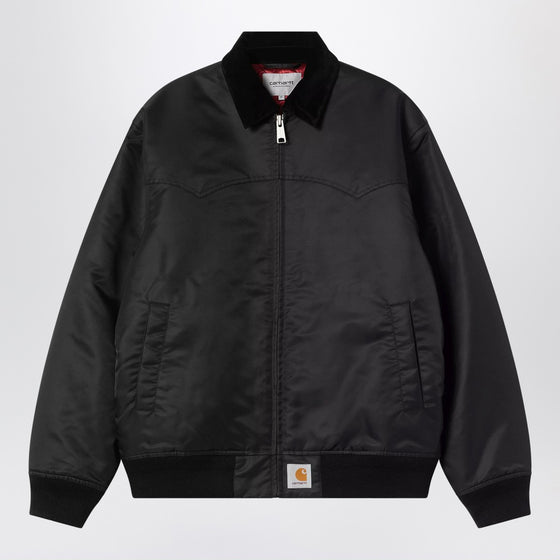 Carhartt WIP Black Santa Fe Alumni jacket