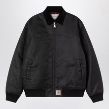  Carhartt WIP Black Santa Fe Alumni jacket