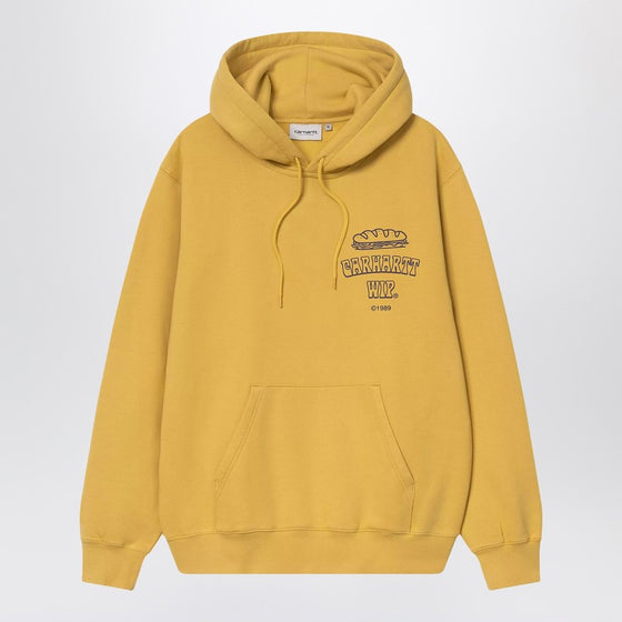 Carhartt WIP Sandwich Suncrest/Purple hoodie