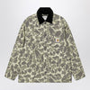 Carhartt WIP Tapestry Chore Coat Camo Duck Jacquard, Green/Tobacco