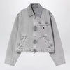 Carhartt WIP W Emery Black/Chalk wash jacket