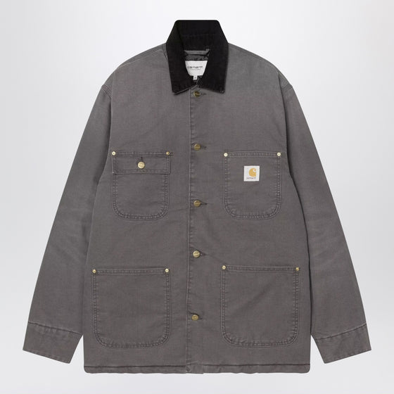Carhartt WIP OG Chore Coat Hamilton Graphite/Black