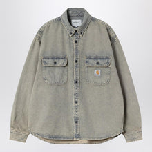  Carhartt WIP Tigan Shirt Jacket Blue/Leather