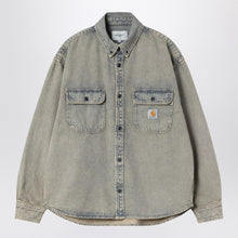  Carhartt WIP Tigan Shirt Jacket Blue/Leather