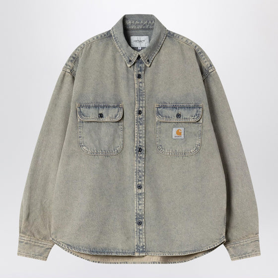 Carhartt WIP Tigan Shirt Jacket Blue/Leather
