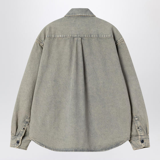 Carhartt WIP Tigan Shirt Jacket Blue/Leather