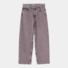 Carhartt WIP Brandon Pant trousers in black/hydrangea