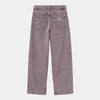 Carhartt WIP Brandon Pant trousers in black/hydrangea