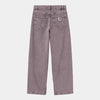 Carhartt WIP Brandon Pant trousers in black/hydrangea