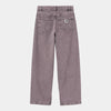 Carhartt WIP Brandon Pant trousers in black/hydrangea