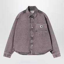  Carhartt WIP Georgia Shirt Jacket black/hydrangea