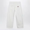Carhartt WIP Brandon Pant White/Rinsed