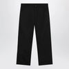 Carhartt WIP Postal Single Knee work pants in poly-cotton black