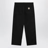Carhartt WIP Postal Single Knee work pants in poly-cotton black