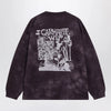 Carhartt WIP Radiate long-sleeve tie-dye organic cotton T-shirt, purple