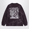 Carhartt WIP Radiate long-sleeve tie-dye organic cotton T-shirt, purple