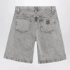 Carhartt WIP Landon loose-fit denim shorts in grey