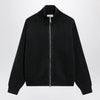 Carhartt WIP Black cotton knit zip cardigan sweatshirt