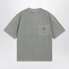 Carhartt WIP Loose Pocket T-shirt in grey cotton jersey
