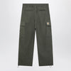 Carhartt WIP Mandler cargo trousers in military green cotton poplin