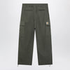 Carhartt WIP Mandler cargo trousers in military green cotton poplin
