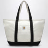 Carhartt WIP Canvas Beach Tote canvas in natural/black