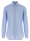 Barba Honeycomb Cotton Shirt