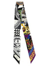 Versace Silk Scarf Bandeaux