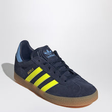  adidas Originals Gazelle Night Indigo/Solar Yellow/Light Blue Sneaker