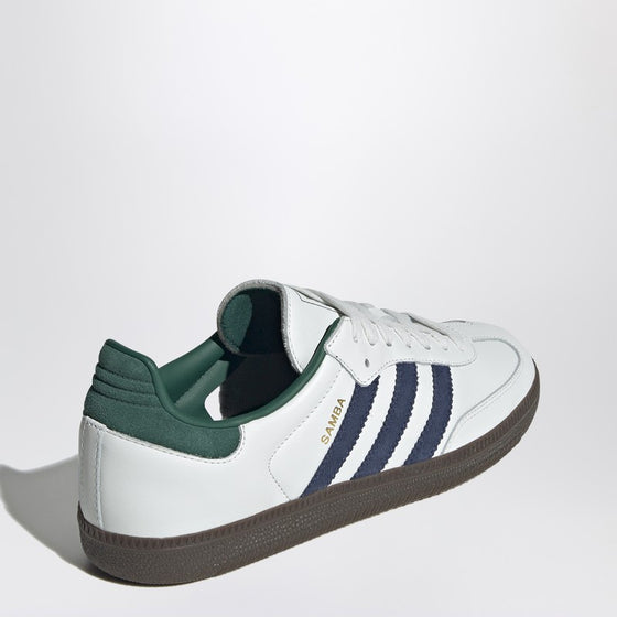 adidas Originals Samba OG white/green/blue sneaker