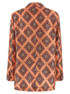 Alberto Biani Tie Print Blazer