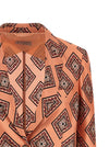 Alberto Biani Tie Print Blazer