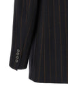 Alberto Biani Pinstripe Flannel Blazer
