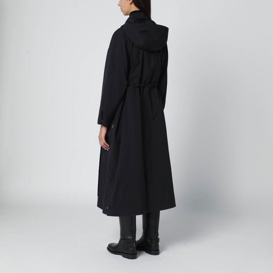 HERNO Laminar trench coat in black 2L Gore-Tex