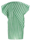 Issey Miyake Generic Stripes (machine Pleats) Top