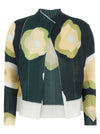 Issey Miyake Verve Pleats Top Cardigan