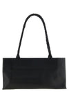 Issey Miyake Black Paper Bag Shoulder Bag