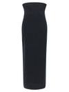 Issey Miyake Allow Long Skirt With Zip
