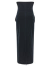 Issey Miyake Allow Long Skirt With Zip