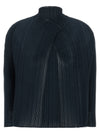 Issey Miyake Wooly Pleats-68 Cardigan